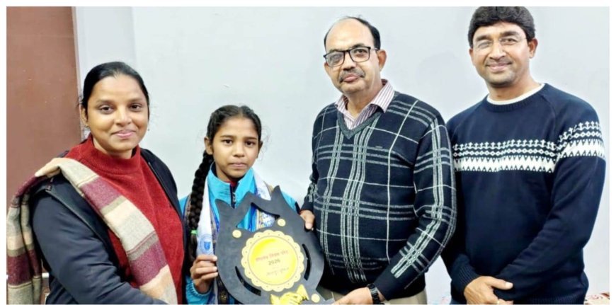 Sitapur : सीतापुर की सोनाली ने 69वीं राष्ट्रीय विद्यालयीय अंडर-14 योगासन प्रतियोगिता में बढ़ाया नाम