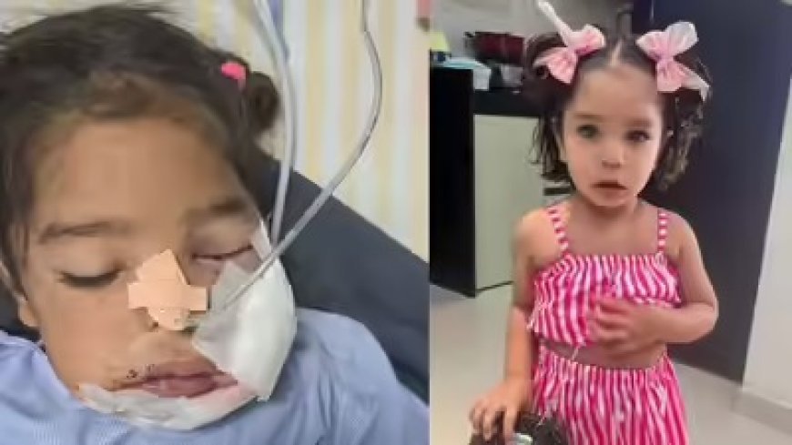 तीन साल की बच्ची ने टॉफी समझकर विस्फोटक चबाया, मुंह में हुआ जोरदार धमाका, अलवर में तीन साल की मासूम गंभीर घायल। 