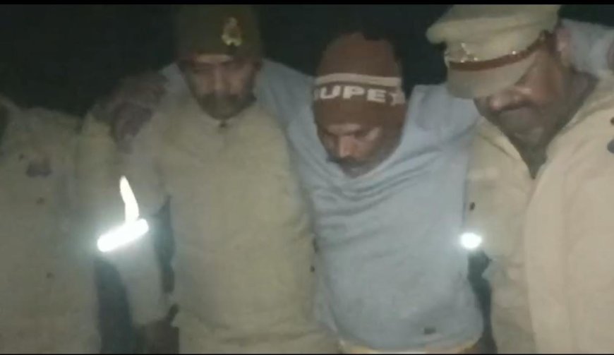 Hardoi : संडीला में पुलिस मुठभेड़, पांच शातिर चोर गिरफ्तार