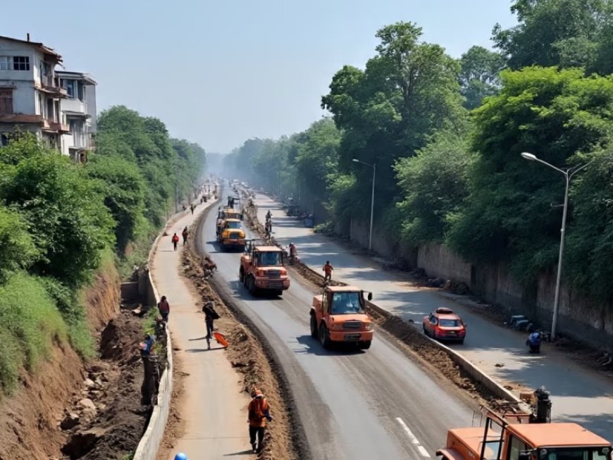 Hapur : भोजपुर-पिलखुवा-धौलाना मार्ग के चौड़ीकरण को 39.62 करोड़ रुपये की मंजूरी मिली