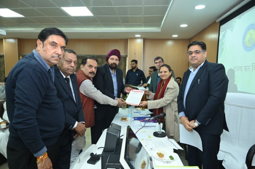 Lucknow : राहत की उम्मीद, समाधान की शुरुआत राज्य कर विभाग ने व्यापारिक संगठनों से किया सीधा संवाद