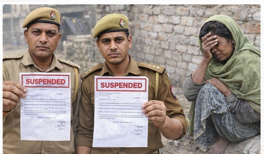 Hardoi: दरोगा-सिपाही निलंबित, फिर भी नहीं रुकी उत्पीड़न की वारदात, एससी/एसटी एक्ट से फंसाने की साजिश का आरोप। 