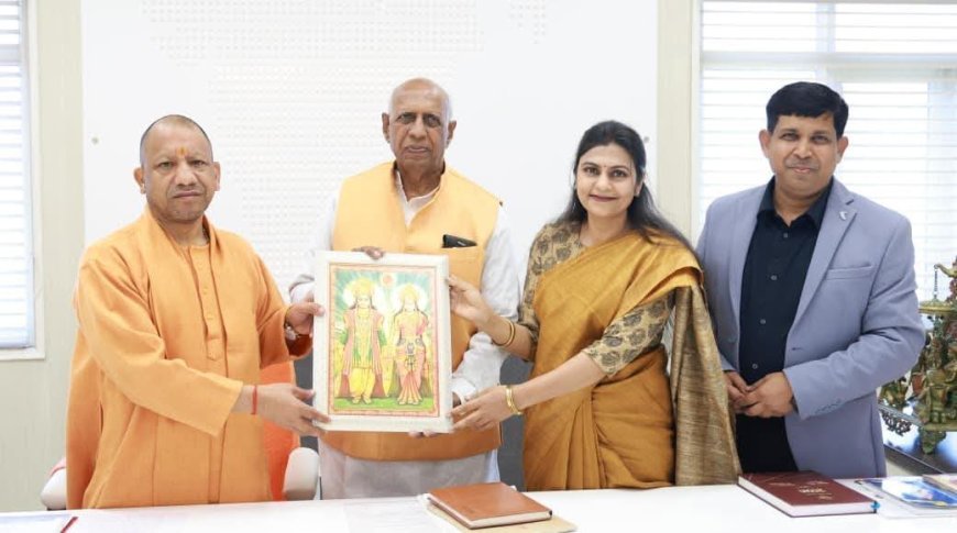 Hardoi : ट्रामा सेंटर, फायर स्टेशन और आवारा पशु की समस्या के समाधान की मांग, पूर्व विधायक की बहु ने मुख्यमंत्री से की मांग