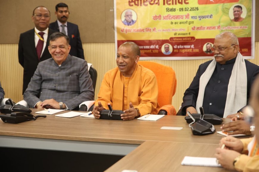 Lucknow : स्वस्थ दिनचर्या हर नागरिक का अधिकार- मुख्यमंत्री 