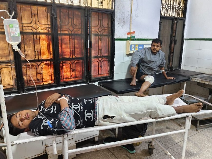 Sambhal: सेना भर्ती की तैयारी कर रहे युवको का एक्सीडेंट, ट्रैक्टर चालक फरार। 