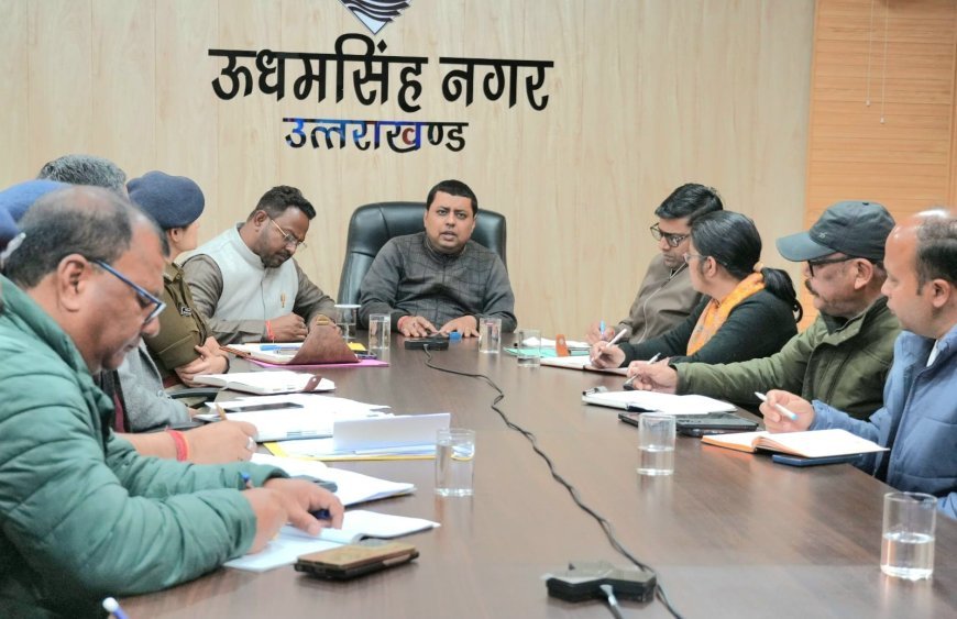 Bajpur : बाजपुर में हुई सड़क दुर्घटना पर उच्च अधिकारियों की बैठक