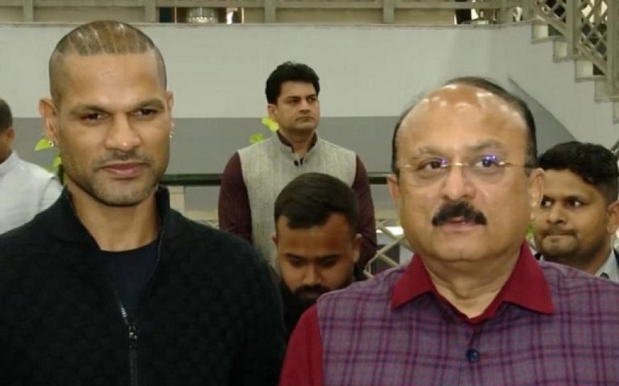 दिल्ली खेल महाकुंभ के ब्रांड एंबेसडर बने शिखर धवन, 13 फरवरी से शुरू होगा बड़ा खेल उत्सव।