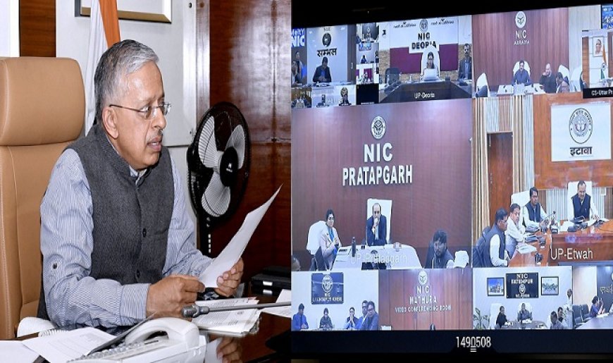 Lucknow: मुख्य सचिव एस.पी. गोयल ने की कन्या सुमंगला योजना की समीक्षा, लंबित आवेदनों की गहन जांच के निर्देश।