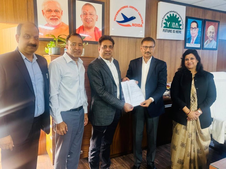 Lucknow : एएम ग्रुप और इन्वेस्ट यूपी के बीच एमओयू, 2030 तक पूर्ण क्षमता से संचालन का लक्ष्य