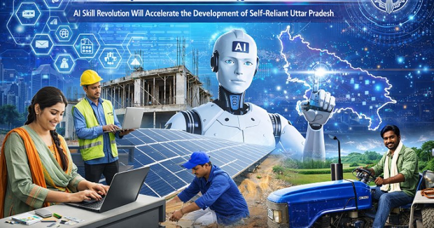 Lucknow: प्रदेश सरकार लाखों युवाओं के लिए शुरू करेगी एआई और इमर्सिव तकनीकों का व्यापक प्रशिक्षण अभियान। 