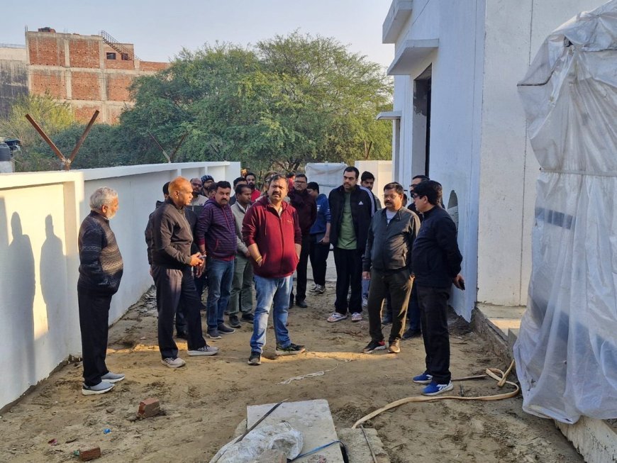 गोमती नगर विस्तार में फ्लड पम्पिंग स्टेशन बनकर तैयार, 7.5 करोड़ रूपये की लागत से बना है 400 के0एल0 क्षमता का पम्पिंग स्टेशन 