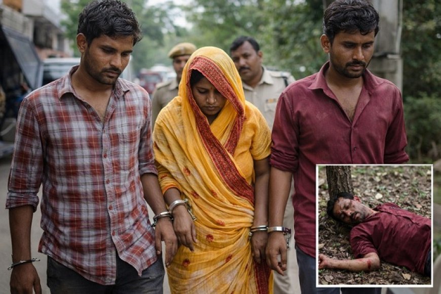 झारखंड के गोड्डा में पत्नी ने देवर के साथ रची पति की हत्या की साजिश, कुल्हाड़ी से की गई वारदात।