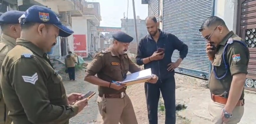 Bajpur : दोराहा पुलिस ने चलाया किरायेदारों का सत्यापन अभियान