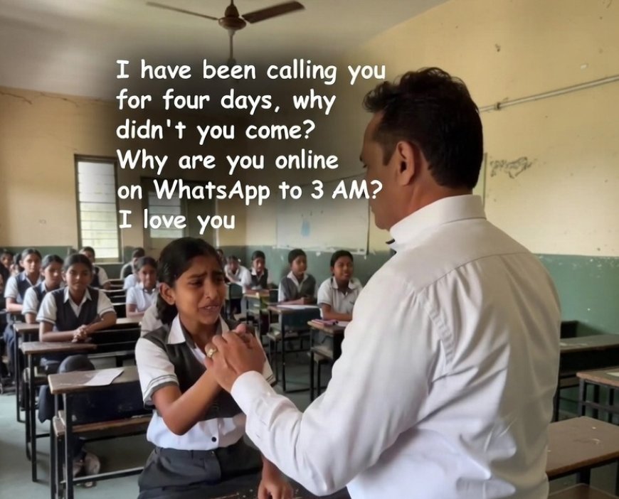 'मैं तुमसे प्यार करता हूं', टीचर ने 9वीं क्लास की नाबालिग छात्रा को वैलेंटाइन डे पर प्रपोज किया, हाथ पकड़ा
