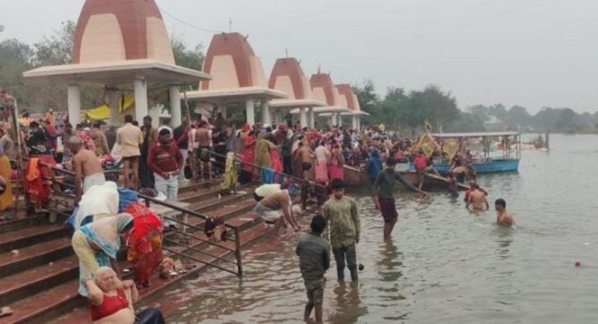 Sitapur : नैमिषारण्य में 84 कोसीय परिक्रमा शुरू, रामादल के जयघोष के साथ लाखों श्रद्धालु नंगे पैर चलेंगे