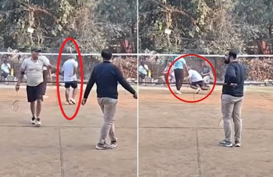 रायपुर में बैडमिंटन कोर्ट पर अचानक आई मौत, कारोबारी को खेलते समय हार्ट अटैक, अस्पताल पहुंचने से पहले हो गई मौत।
