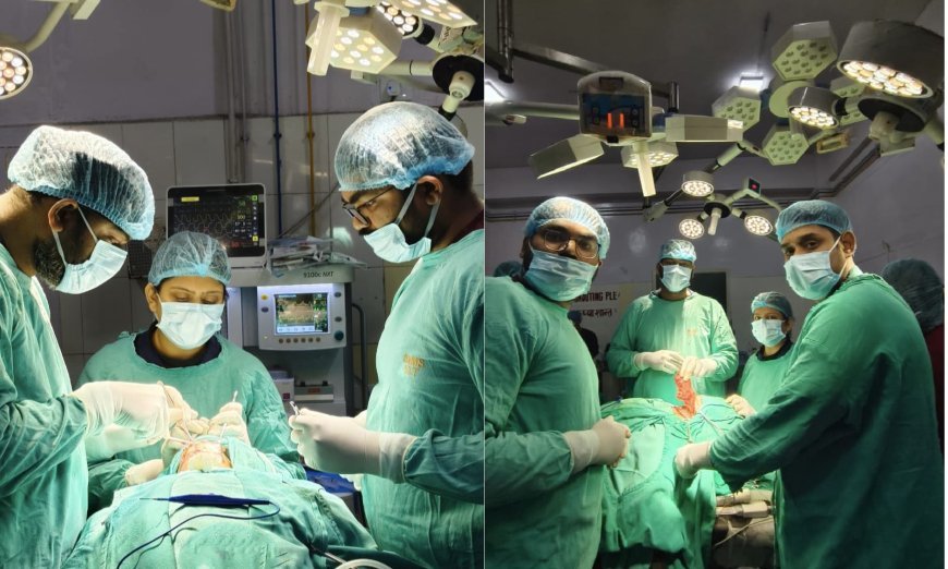 Hapur : सरस्वती इंस्टीट्यूट ने जटिल लिपोमा का सफल ऑपरेशन कर दिखाया चमत्कार, चार साल की पीड़ा से मिली राहत