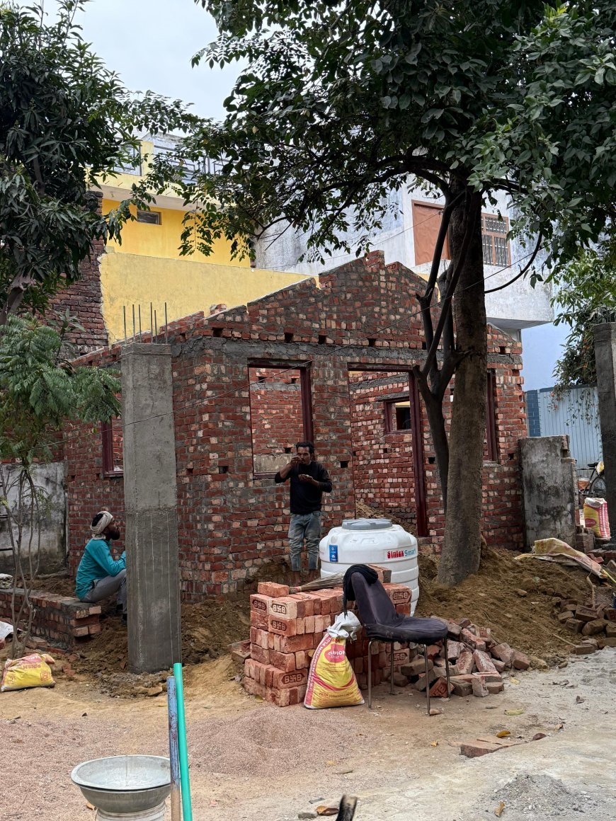 Lakhimpur- Kheri : पार्क की जमीन पर बिना नक्शा पास कराए अवैध निर्माण, विरोध पर मारपीट और धमकी का आरोप