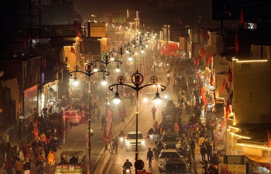 Ayodhya : 14 कोसी परिक्रमा मार्ग पर 50 करोड़ से लगेंगी सजावटी लाइट्स, रात में भी होगी सुरक्षित परिक्रमा