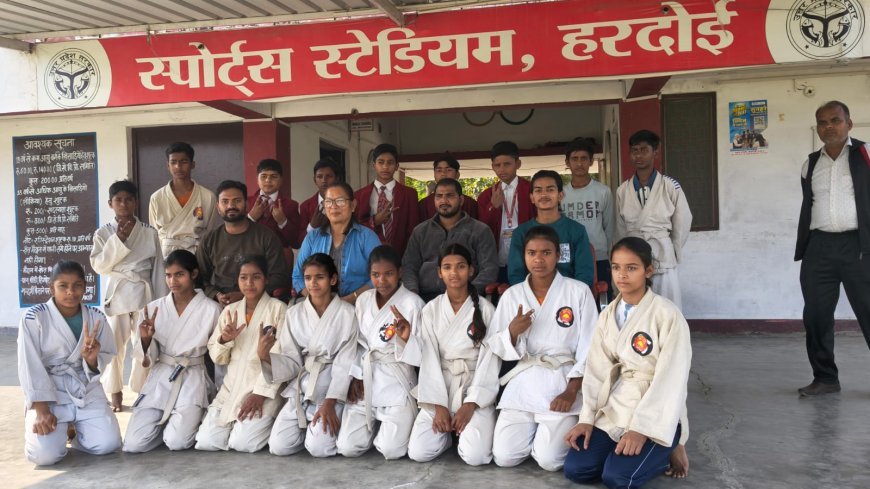 Hardoi : हरदोई जिले की जूडो टीम का चयन, लखनऊ मंडल ट्रायल में होगा हिस्सा