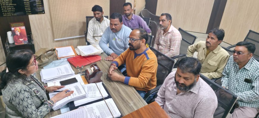 Bajpur : पीडब्ल्यूडी विभाग लेबडा पुल का निर्माण बरसात से पहले कराए अनिल बाल्मीकि