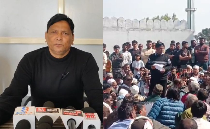 Sambhal : 'संविधान से भी अच्छे कानून बना रहे हैं', किदवई बिरादरी की पंचायत पर सदर सालार मसूद का बड़ा बयान