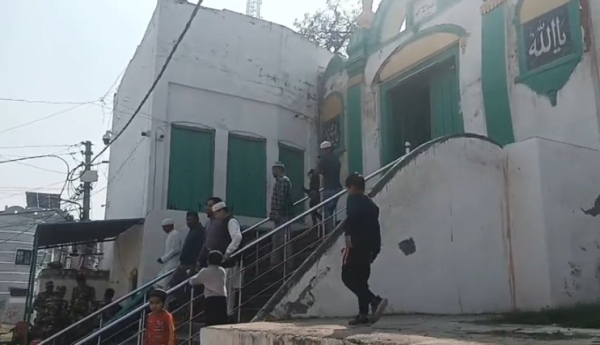 Sambhal : सुप्रीम कोर्ट में मामला लंबित, शाही जामा मस्जिद की रंगाई-पुताई पर ASI नहीं ले सकती फैसला