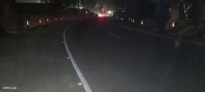 Sitapur : नैमिषारण्य बाईपास पर प्रकाश व्यवस्था न होने से रात में श्रद्धालुओं को परेशानी