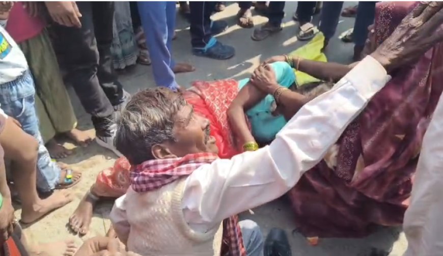 Hardoi : नशे में पिकअप चालक ने ई-रिक्शा को मारी टक्कर, पति-पत्नी गंभीर घायल