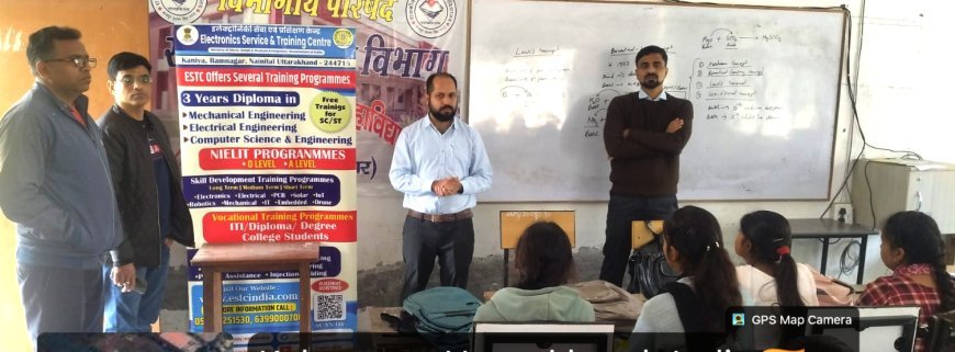 Bajpur : राजकीय स्नातकोत्तर महाविद्यालय बाजपुर में तकनीकी करियर काउंसलिंग कार्यशाला हुई