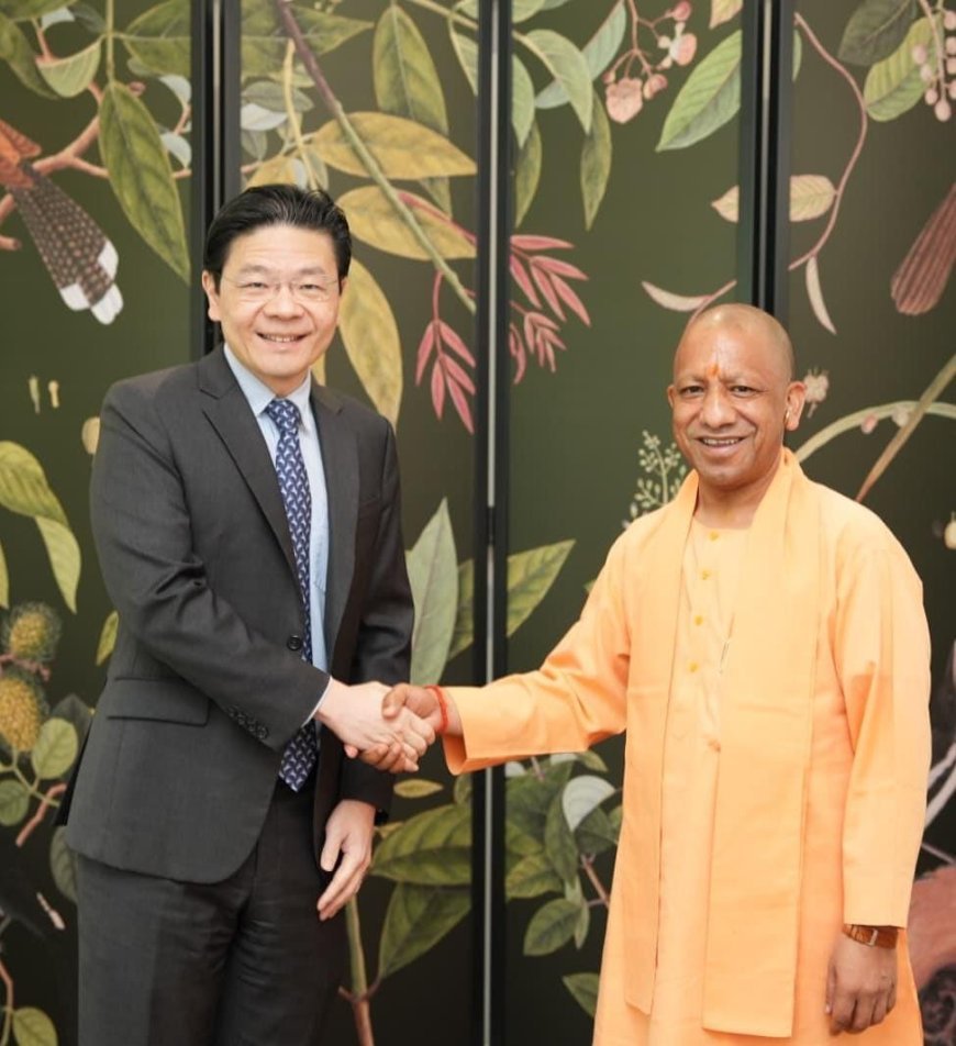 सीएम योगी का सिंगापुर दौरा- यूपी में रू.8 हजार करोड़ के निवेश से 100 मेगावाट का डेटा सेंटर स्थापित करेगी जीएससी ग्रीन्स