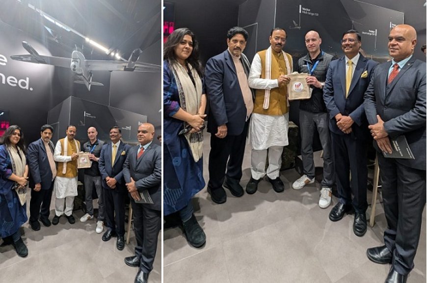 Lucknow: उपमुख्यमंत्री व सूचना प्रौद्योगिकी मंत्री ने वैश्विक रक्षा कंपनियों से किया संवाद, जर्मनी में यूपी की दमदार दस्तक में रक्षा संबंधी निवेश को मिला समर्थन। 