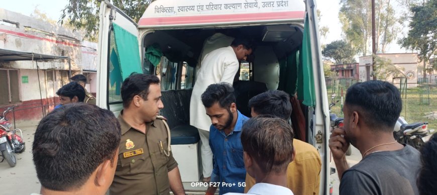 Lakhimpur- Kheri : सिसैया ढखेरवा हाइवे पर दो बाइकों की आमने-सामने भिड़ंत, चार लोग गंभीर घायल