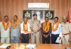 वर्दी को सलाम: सम्भल पुलिस लाइन में सेवानिवृत्त जवानों को भावभीनी विदाई।