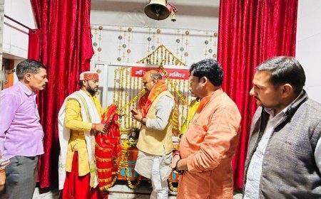 Hardoi: मां ज्वाला देवी की ज्योति संग भव्य जागरण सम्पन्न, देर रात तक भजनों पर थिरके भक्त। 