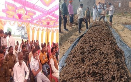 Pilibhit: गढ़ा कॉरिडोर में वर्मी कम्पोस्ट प्रशिक्षण का हुआ आयोजन। 