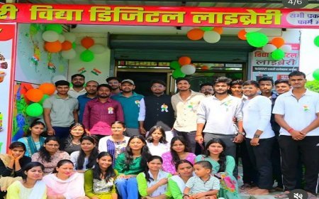 सीएम युवा उद्यमी विकास अभियान से बदली तकदीर: आजमगढ़ के अविनाश ने बनाई डिजिटल लाइब्रेरी चेन।