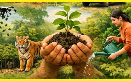 योगी सरकार का हरित संकल्प: यूपी को 'हरित प्रदेश' बनाने में जुटे, इस साल 35 करोड़ पौधे लगेंगे।