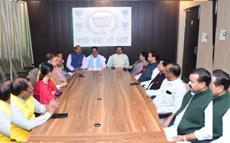 Hardoi: भारतीय जनता पार्टी हरदोई में संगठनात्मक बैठक, जिला कार्यकारिणी गठन को अंतिम रूप। 