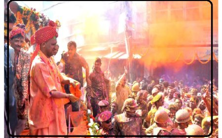 Gorakhpur: गोरखपुर में नृसिंह शोभायात्रा: योगी बोले- UP भारत की आत्मा, विरासत पर गर्व करें।