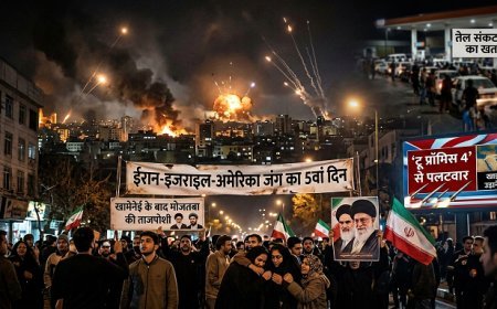 ईरान-इजराइल-अमेरिका जंग का 5वां दिन: खामेनेई के बाद मोजतबा की ताजपोशी, ‘ट्रू प्रॉमिस 4’ से पलटवार, खाड़ी में उड़ानें ठप—भारत पर तेल संकट का खतरा