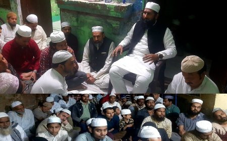 Deoband: सामूहिक दुआ में लोगों ने अल्लाह से मांगी रो-रोकर दुआएं, खानकाह में हुआ तरावीह में कुरआन पाक मुकम्मल। 