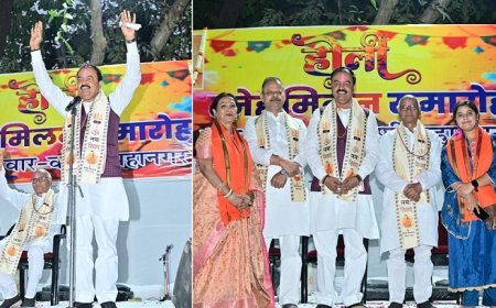 Varanasi: उप मुख्यमंत्री ने केशव प्रसाद मौर्य ने दी होली की बधाई, समाज में प्रेम, सद्भाव और एकता का दिया संदेश। 