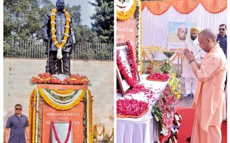 Lucknow: उत्तर प्रदेश के विकास व सुधार के लिए पं. गोविंद बल्लभ पंत ने अनेक कदम उठाए- मुख्यमंत्री योगी