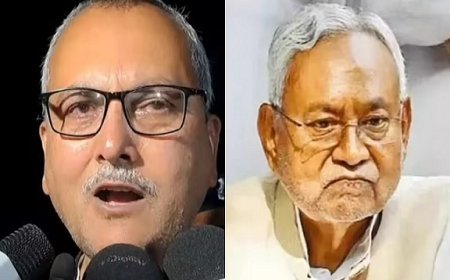 नीतीश कुमार की राज्यसभा यात्रा पर जेडीयू बैठक में भावुक दृश्य, विधायक रो पड़े।