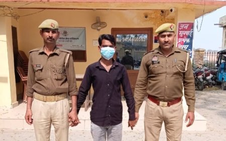 Hardoi : सांडी पुलिस ने विस्फोटक मामले में मुन्ना को गिरफ्तार किया