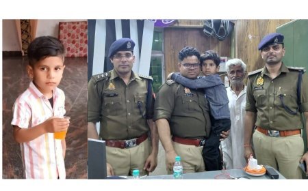 Amroha : बीमा राशि के लालच में रिश्तेदार ने किया 5 साल के बच्चे का अपहरण, पुलिस ने 6 घंटे में बचाया