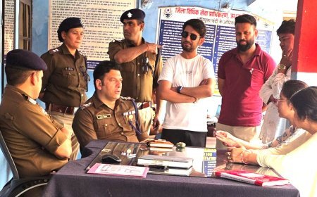 Bajpur : बाजपुर में थाना और महिला दिवस पर सीओ ने जनता की समस्याएं सुनीं, निस्तारण के दिए निर्देश