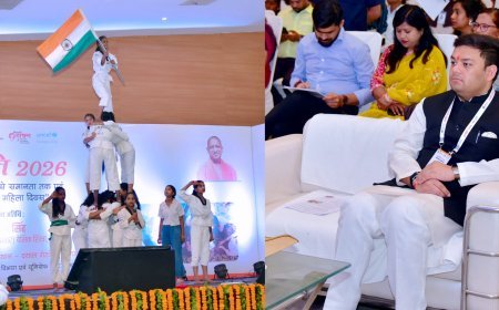 Lucknow : महिला दिवस पर ‘प्रगति 2026 - आत्मसम्मान से समानता तक’ बाल उत्सव का आयोजन, 23 प्रतिभाशाली बालिकाएं और पूर्व छात्राएं सम्मानित