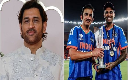 T20 विश्व कप 2026 में भारत ने रचा इतिहास- धोनी की इंस्टाग्राम पोस्ट वायरल, गंभीर को दी खास बधाई।